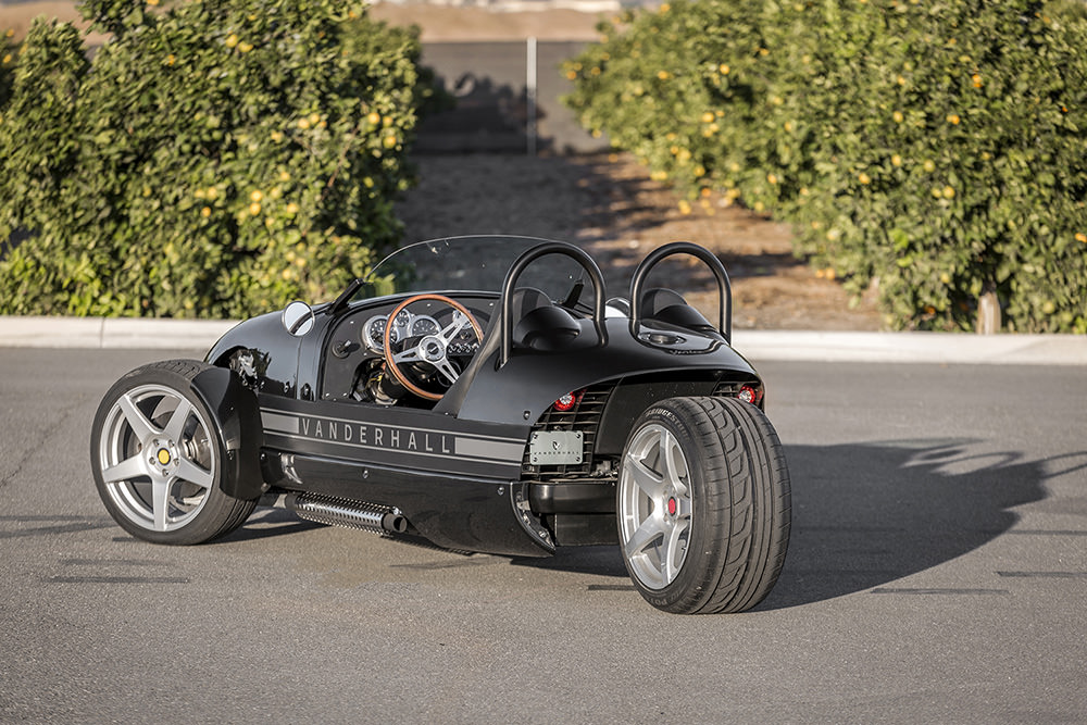 Üç tekerlekli roadster: Vanderhall Venice