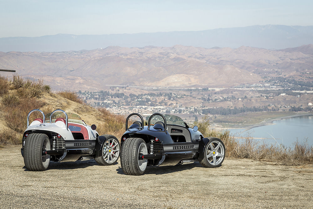 Üç tekerlekli roadster: Vanderhall Venice