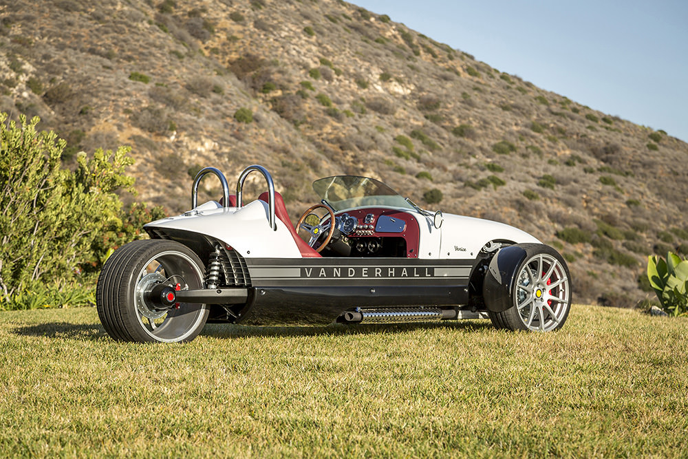 Üç tekerlekli roadster: Vanderhall Venice