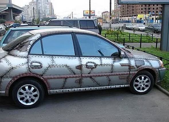 Rusların ilginç modifiyeli otomobilleri