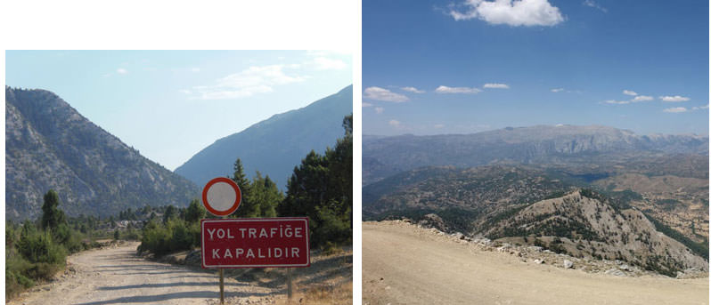Türkiye'nin en tehlikeli yolları!