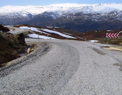Türkiye'nin en tehlikeli yolları!