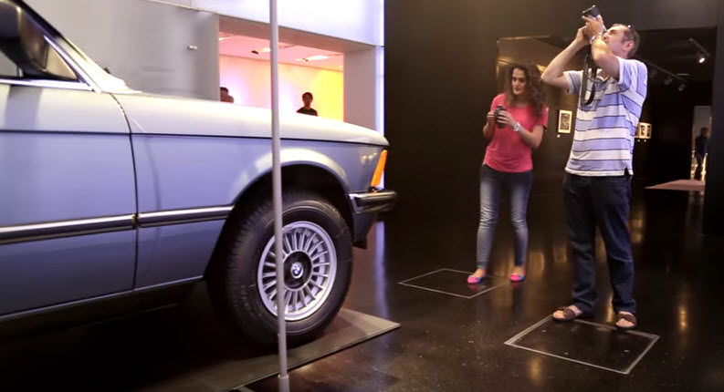 1986 model BMW’sini doğduğu yere götürdü