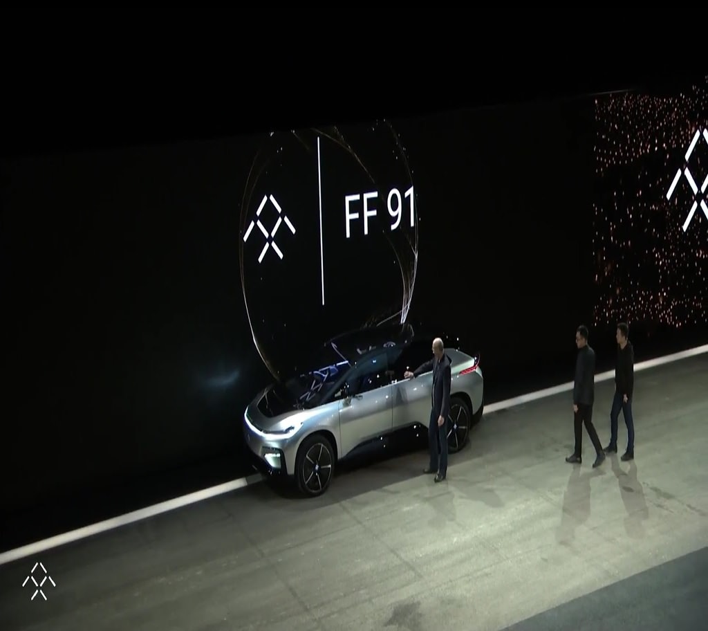 Faraday Future FF 91 CES 2017’de