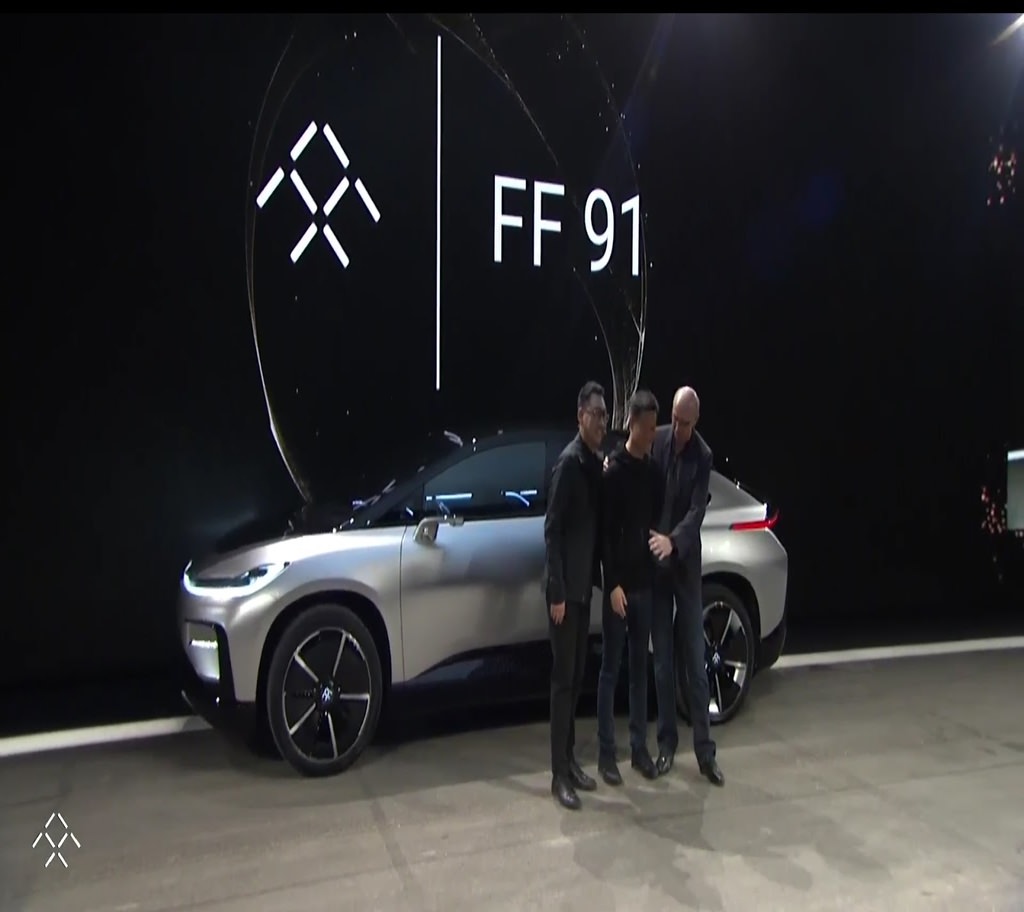 Faraday Future FF 91 CES 2017’de
