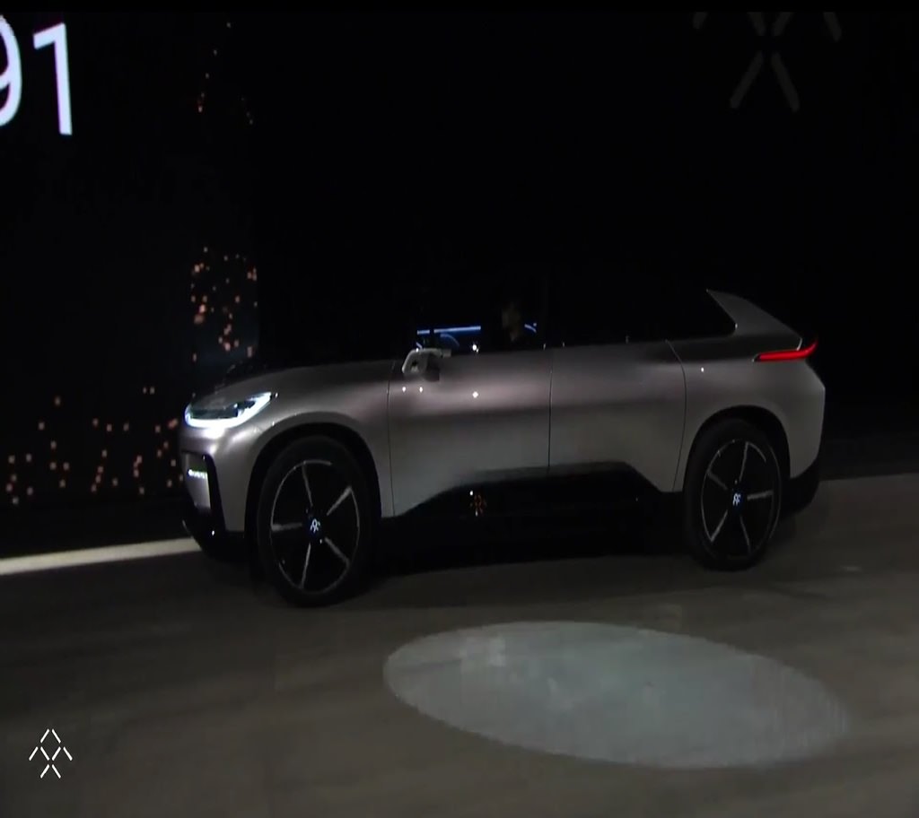 Faraday Future FF 91 CES 2017’de