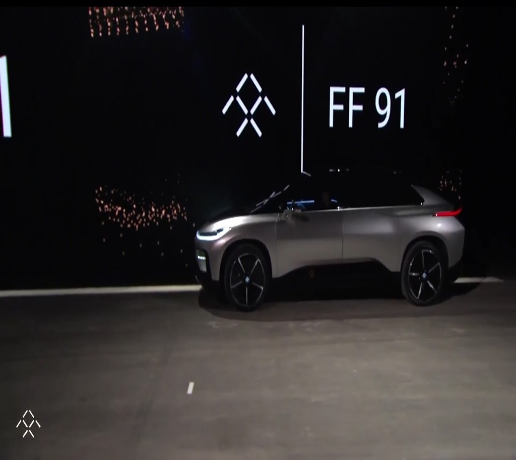 Faraday Future FF 91 CES 2017’de