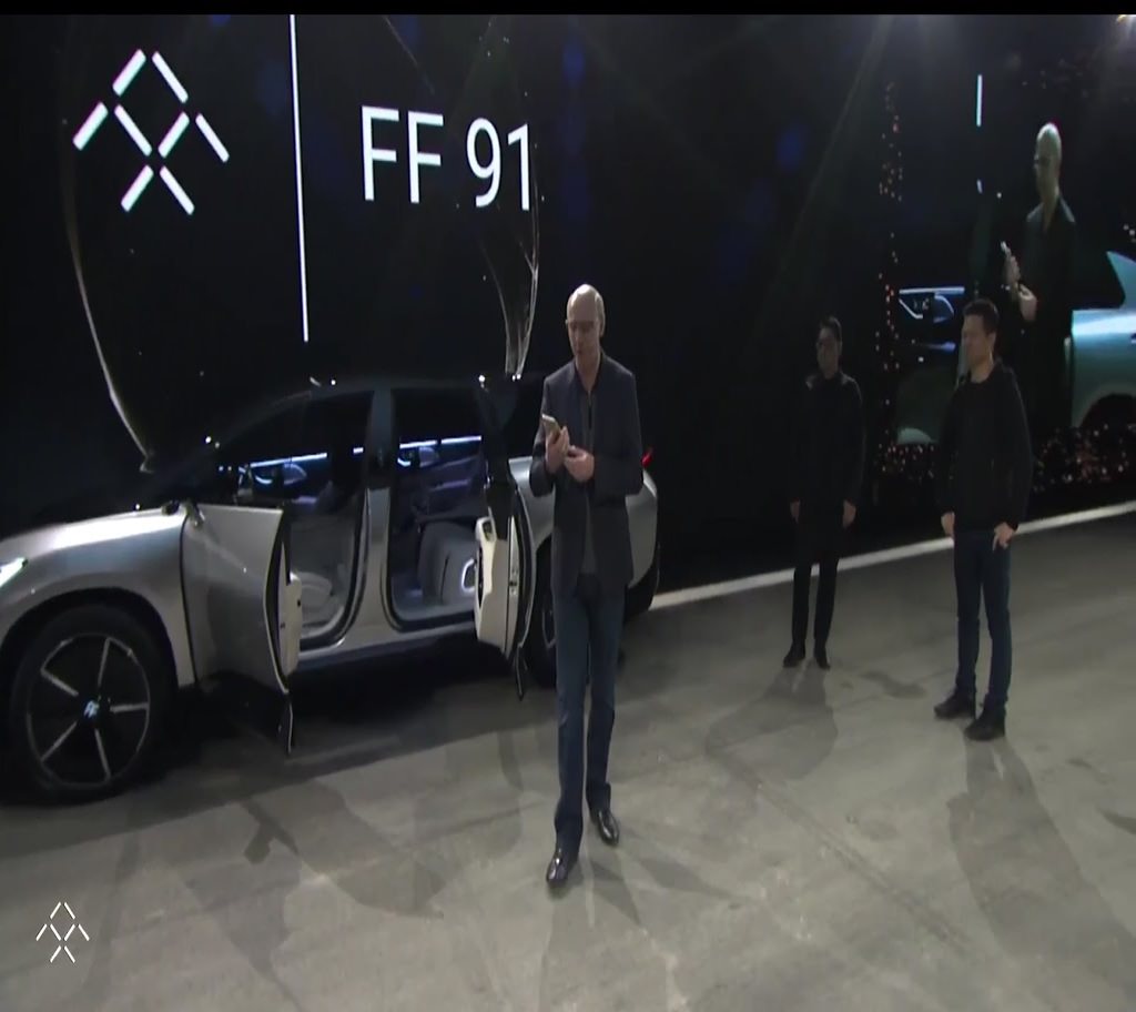 Faraday Future FF 91 CES 2017’de