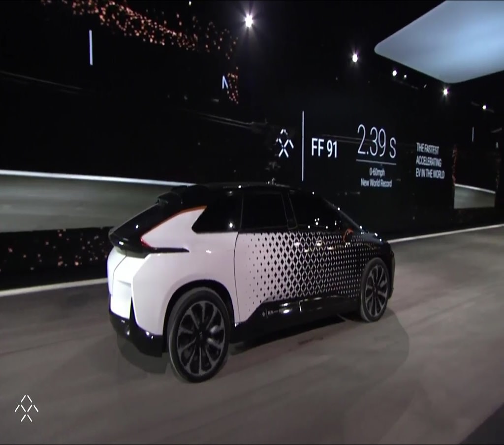 Faraday Future FF 91 CES 2017’de