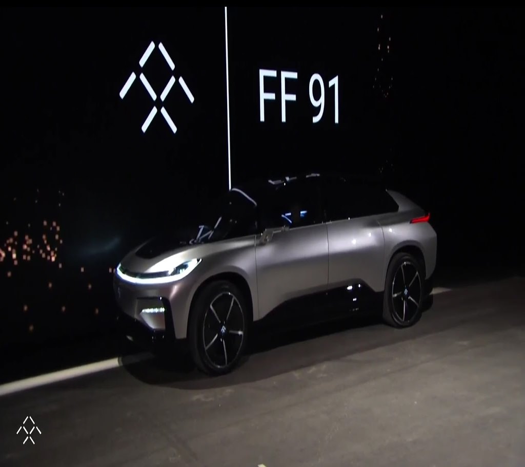 Faraday Future FF 91 CES 2017’de