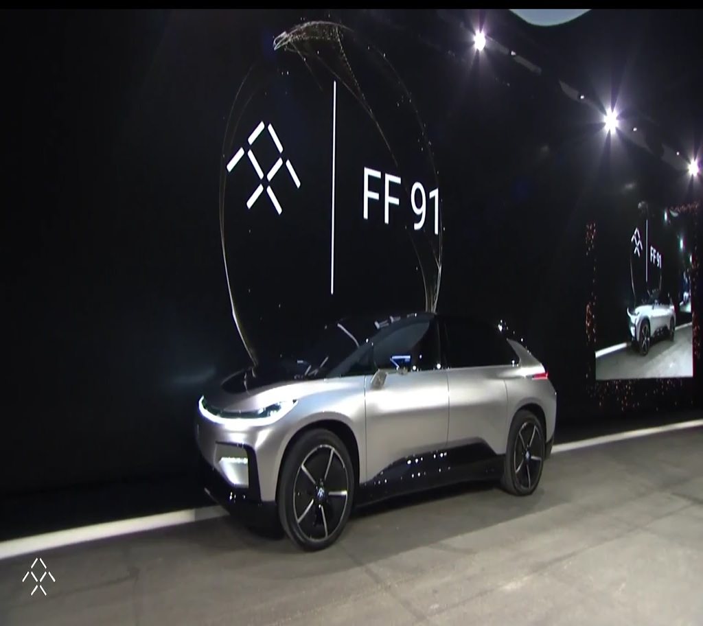 Faraday Future FF 91 CES 2017’de