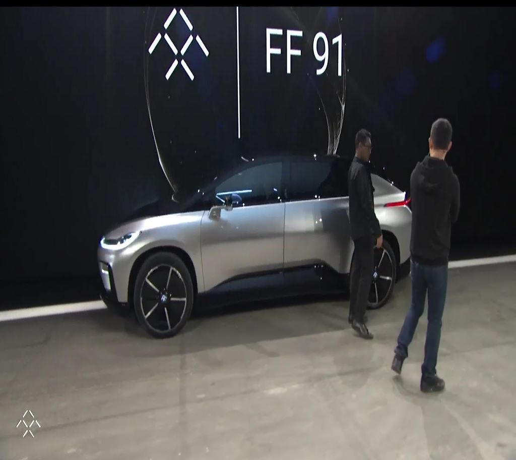 Faraday Future FF 91 CES 2017’de
