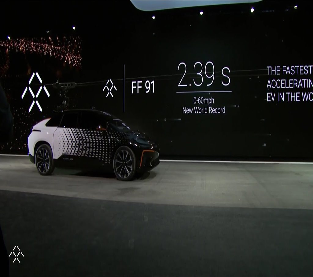Faraday Future FF 91 CES 2017’de
