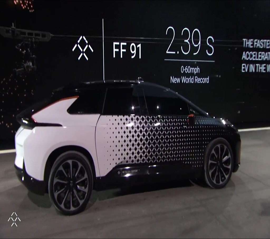Faraday Future FF 91 CES 2017’de