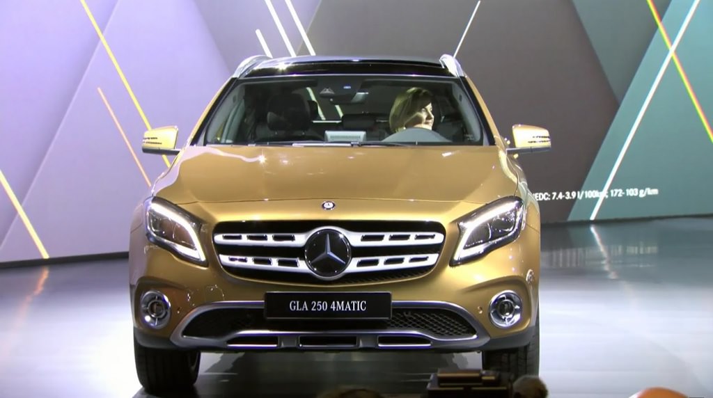 2017 Mercedes-Benz GLA ortaya çıktı