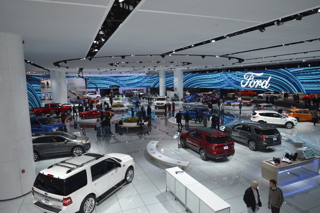 2017 Detroit Otomobil Fuarı’ndan görüntüler