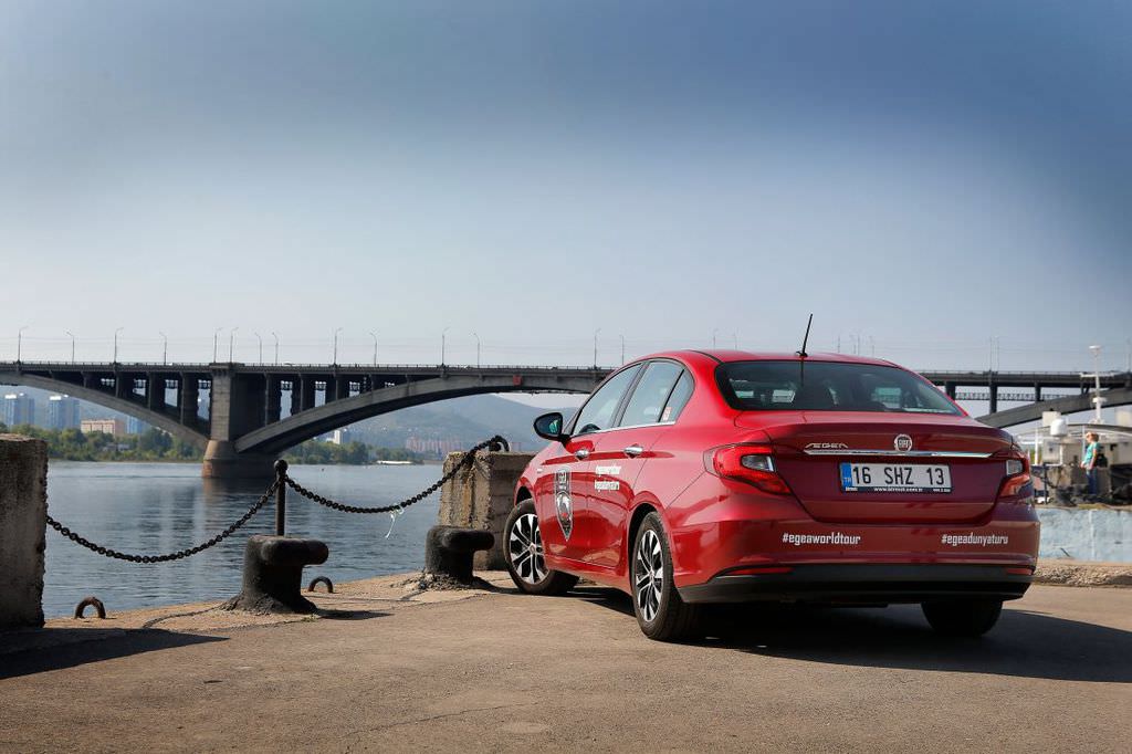 Fiat Egea ile dünya turu