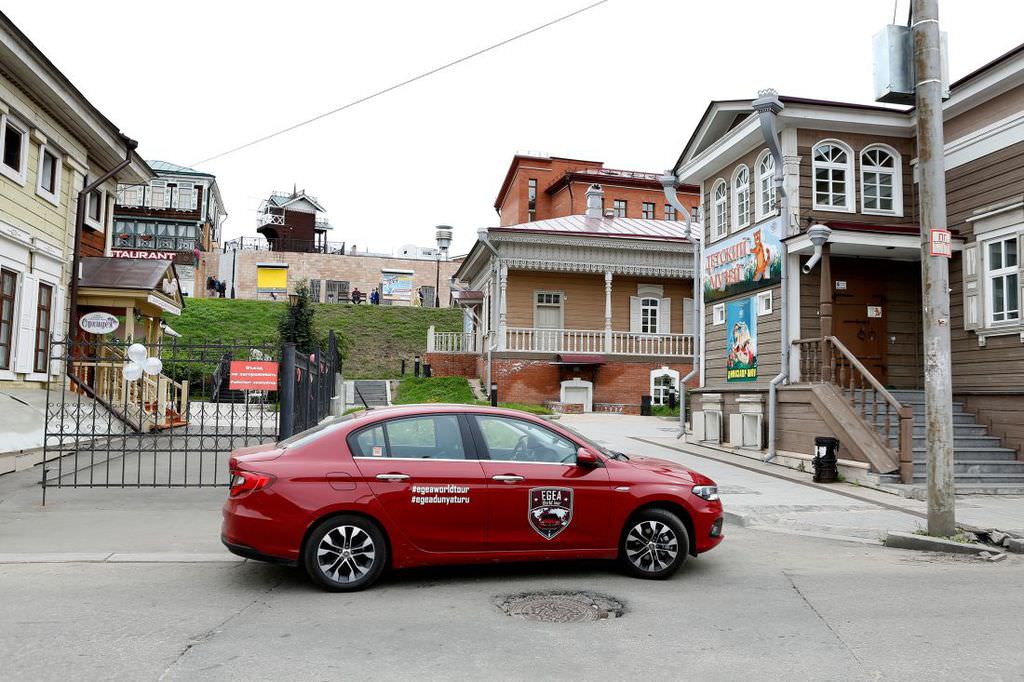 Fiat Egea ile dünya turu