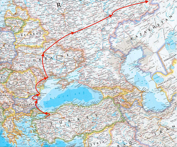 Fiat Egea ile dünya turu