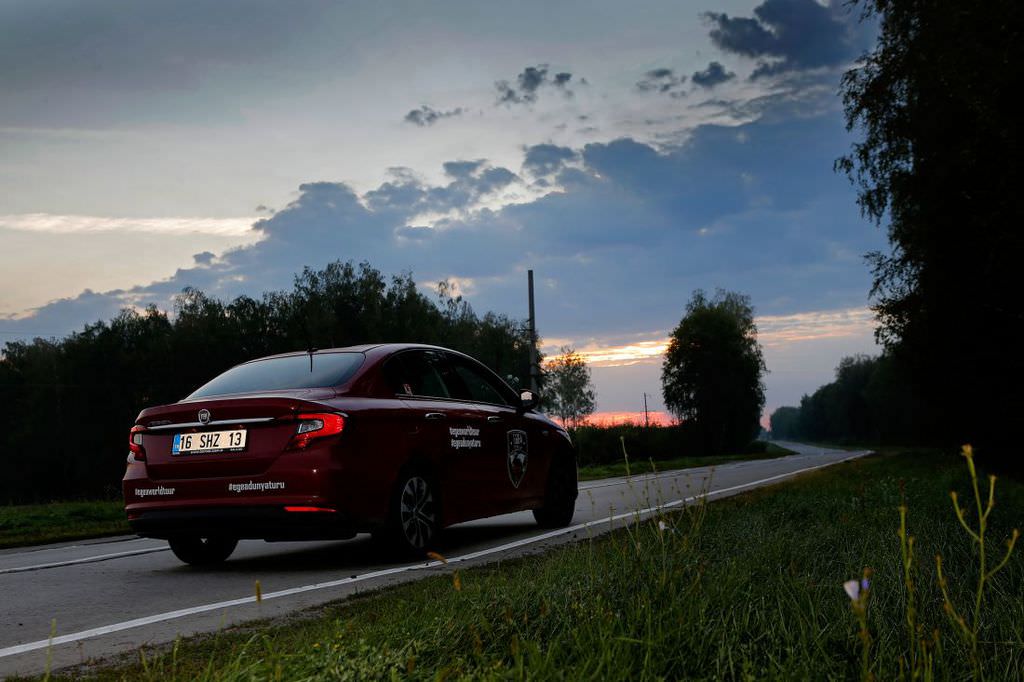 Fiat Egea ile dünya turu