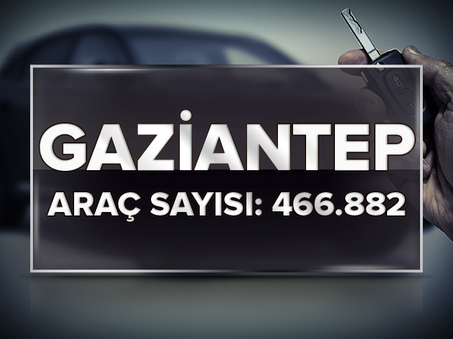 En çok otomobil hangi şehirde bulunuyor?