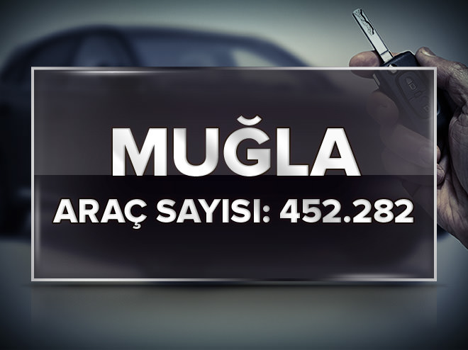 En çok otomobil hangi şehirde bulunuyor?