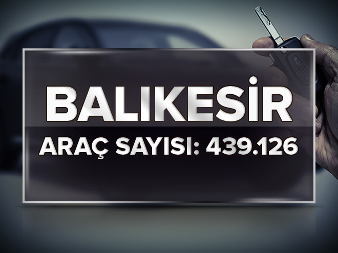 En çok otomobil hangi şehirde bulunuyor?