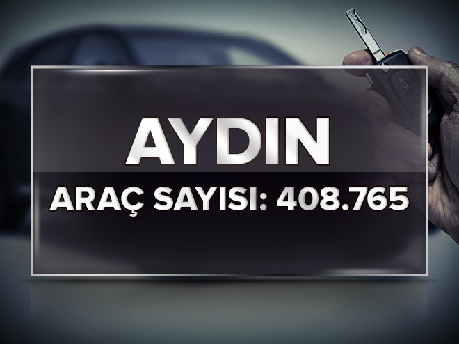 En çok otomobil hangi şehirde bulunuyor?