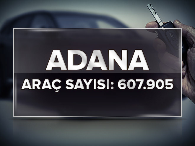 En çok otomobil hangi şehirde bulunuyor?