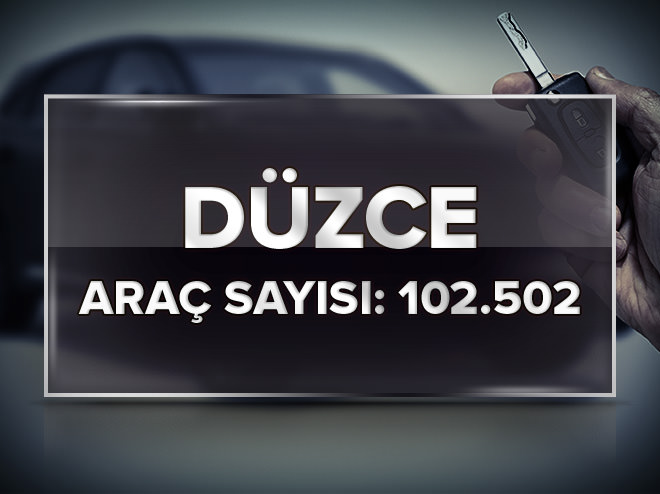 En çok otomobil hangi şehirde bulunuyor?