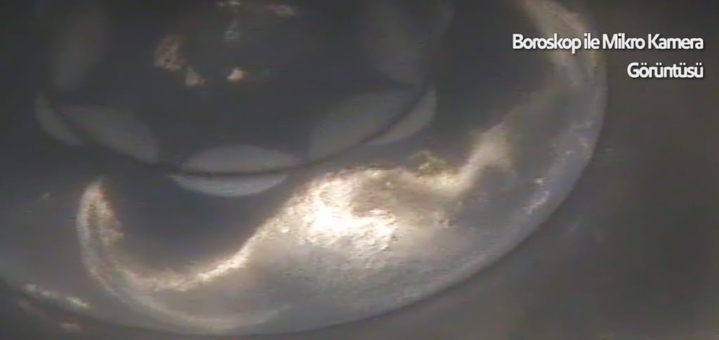 1,6 milyon km’deki taksinin motoru  