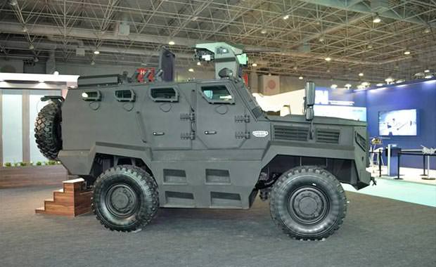 İşte TSK'nın yeni zırhlı aracı: Hızır 4x4