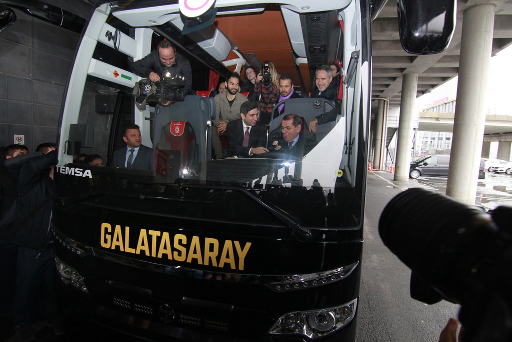 Galatasaray’ın takım otobüsü TEMSA Maraton oldu