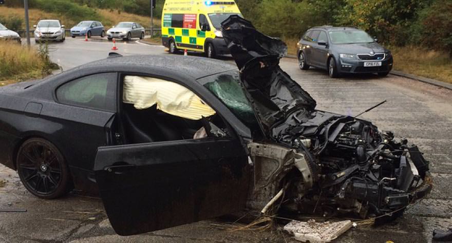 Süperspor otomobil kazaları