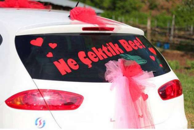  Görebileceğiniz en ilginç düğün aracı yazıları