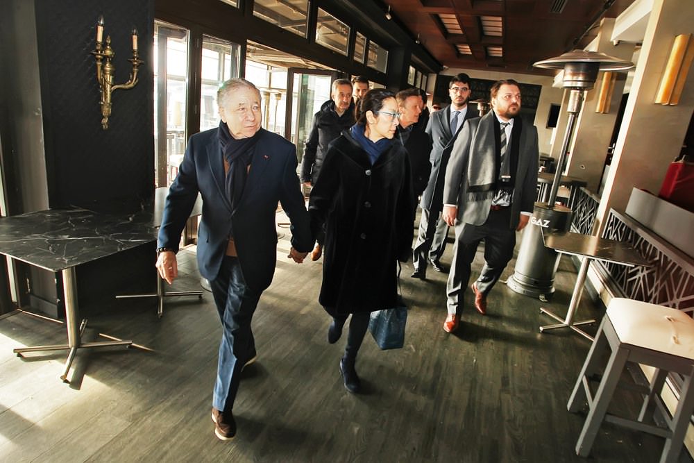 FIA Başkanı, taziye için Reina'da