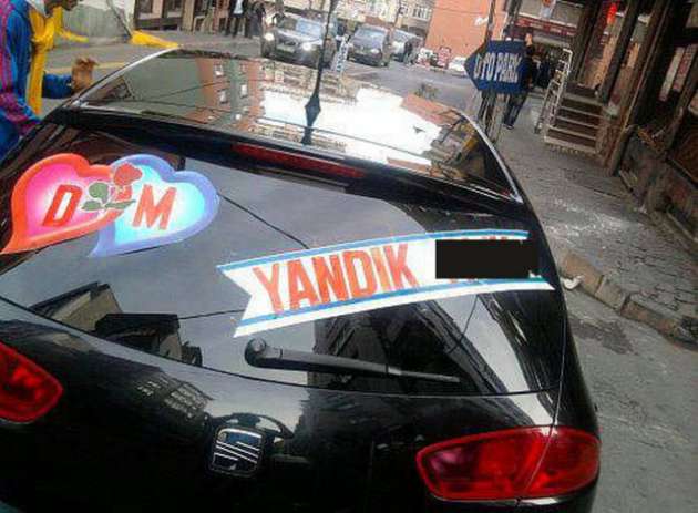  Görebileceğiniz en ilginç düğün aracı yazıları