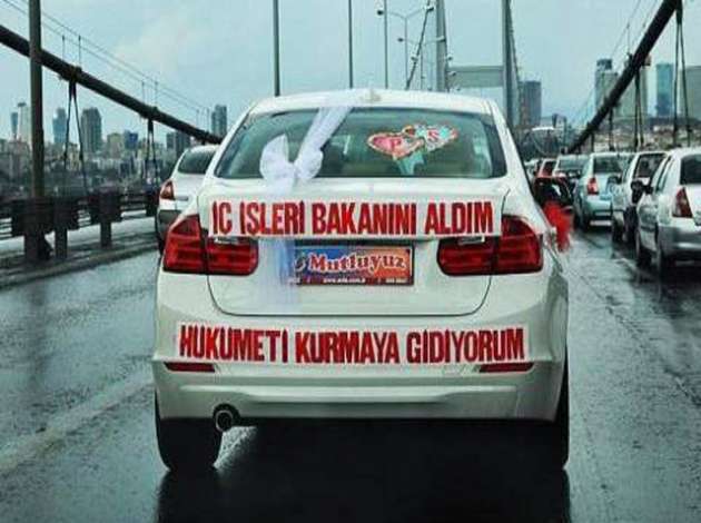  Görebileceğiniz en ilginç düğün aracı yazıları