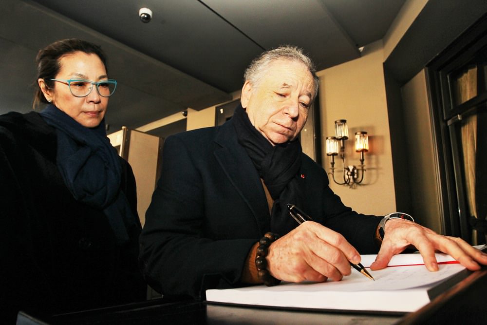 FIA Başkanı, taziye için Reina'da