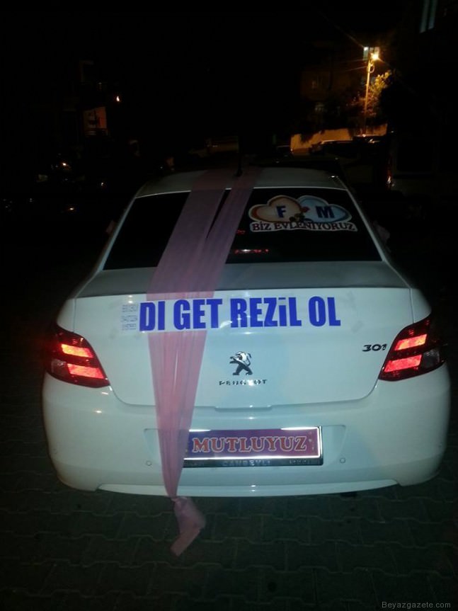  Görebileceğiniz en ilginç düğün aracı yazıları