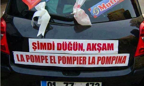  Görebileceğiniz en ilginç düğün aracı yazıları