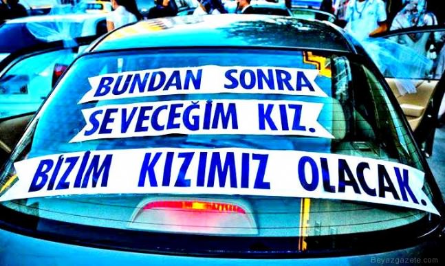  Görebileceğiniz en ilginç düğün aracı yazıları