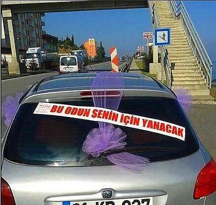  Görebileceğiniz en ilginç düğün aracı yazıları