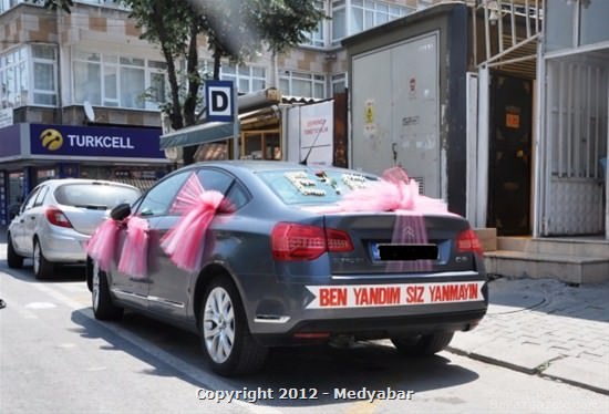  Görebileceğiniz en ilginç düğün aracı yazıları