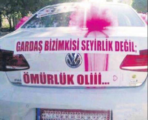  Görebileceğiniz en ilginç düğün aracı yazıları