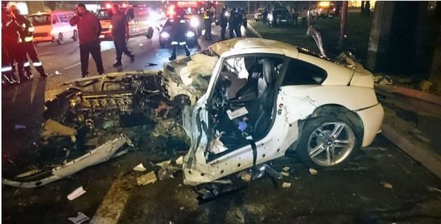 Hurdaya dönen lüks otomobiller