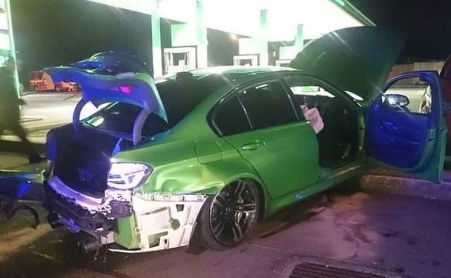 Hurdaya dönen lüks otomobiller