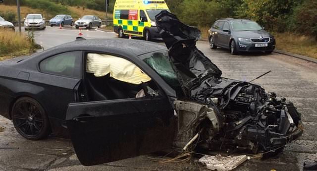 Hurdaya dönen lüks otomobiller