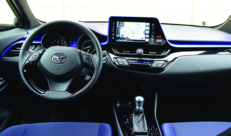 Test · Toyota C-HR 1.2 Turbo 4x4 Diamond