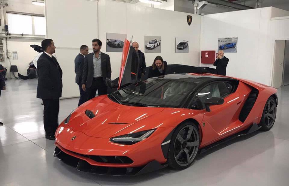 Arap şeyhinin yeni oyuncağı: Lamborghini Centenario